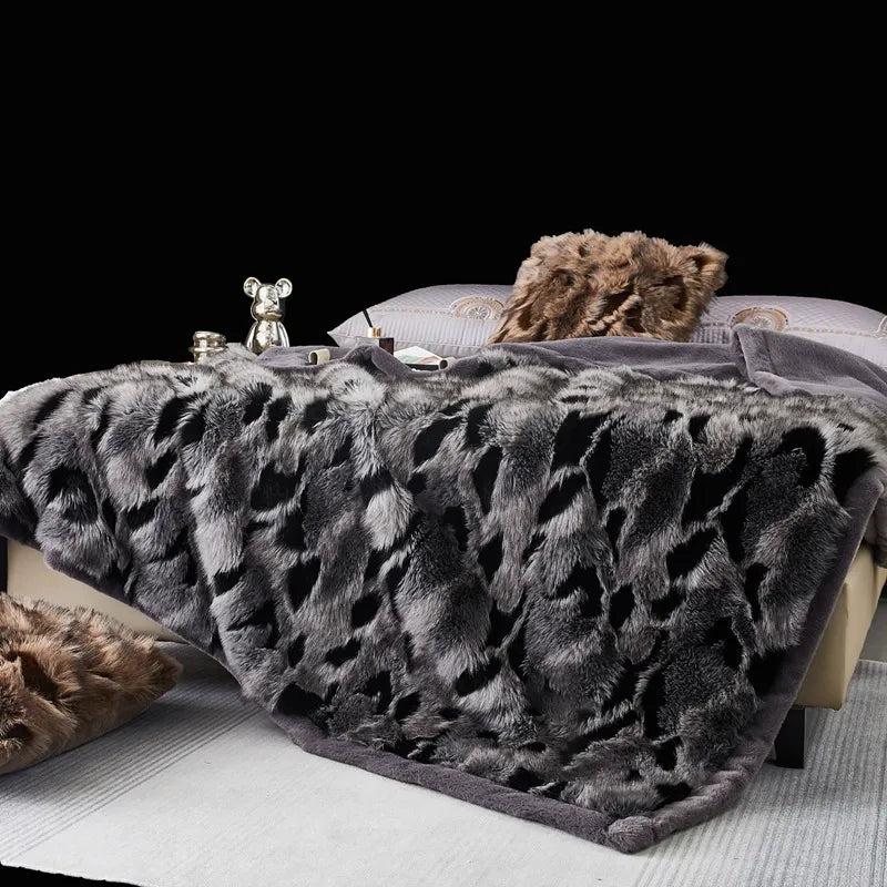 blanket + throw pillow