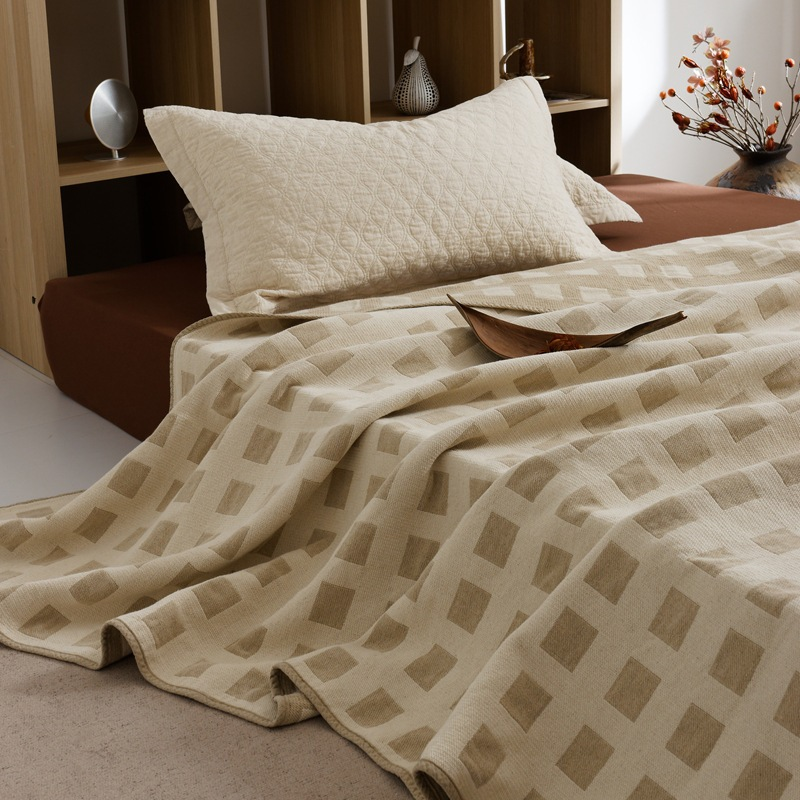 blanket + throw pillow