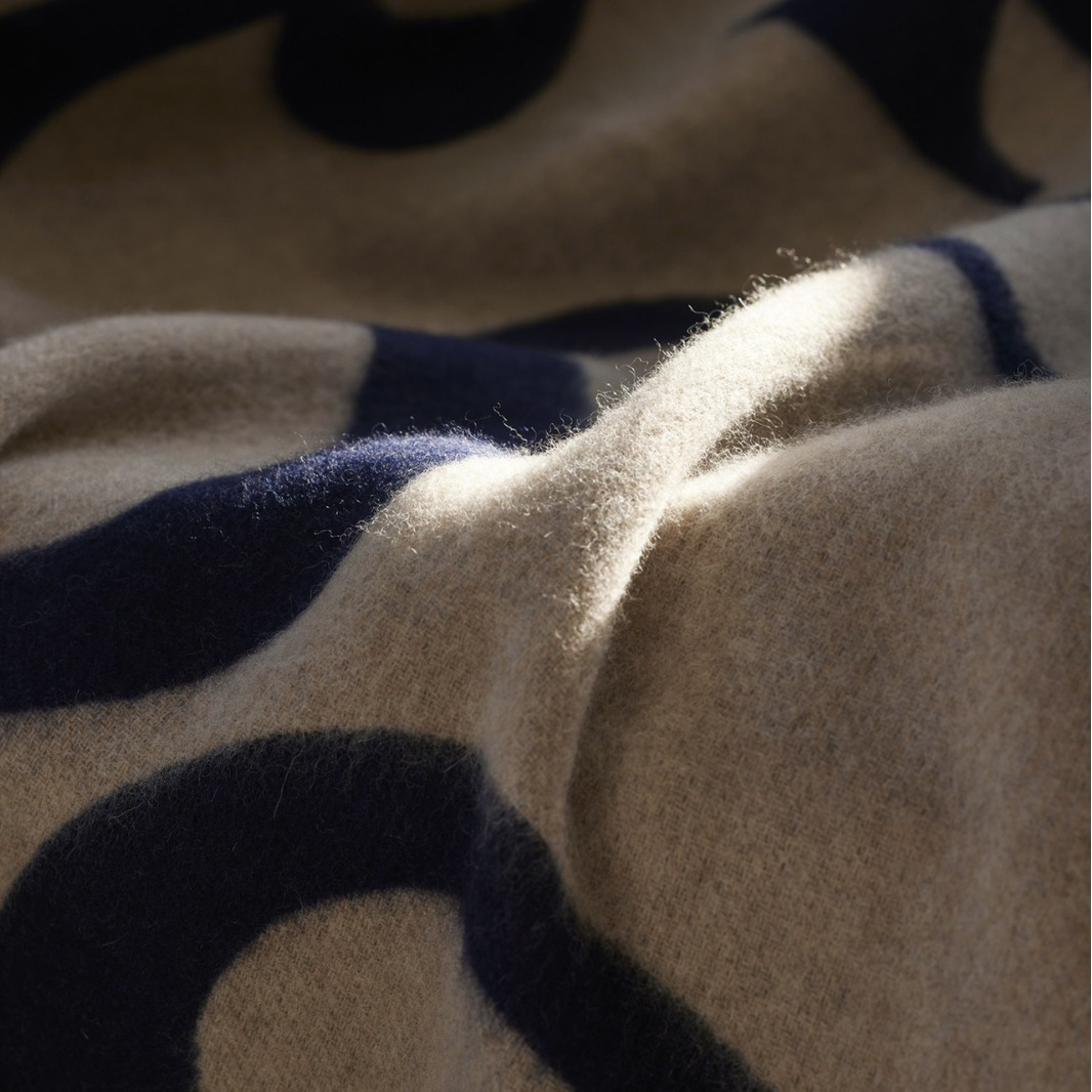 blanket + throw pillow