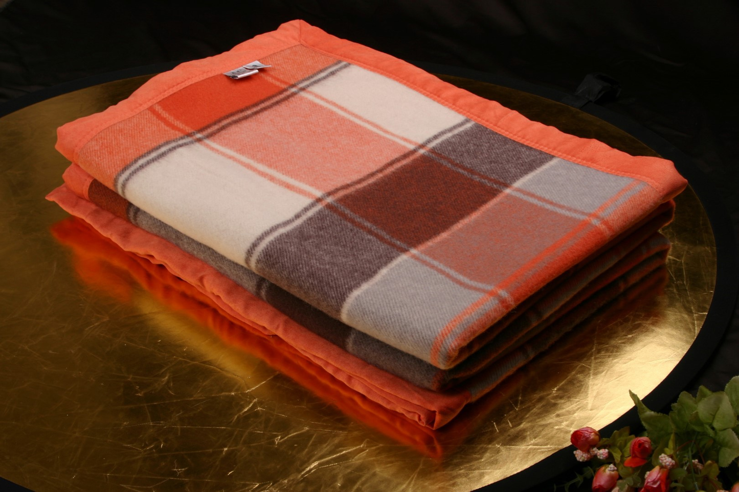 blanket + throw pillow