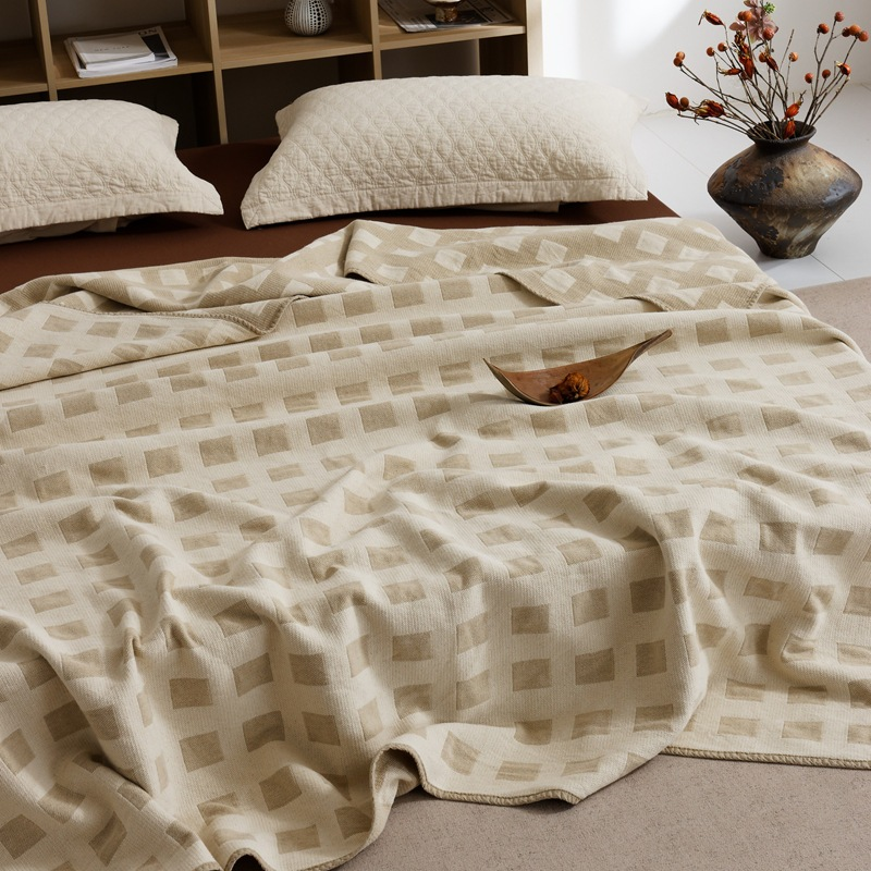 blanket + throw pillow