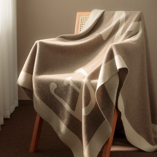 blanket + throw pillow