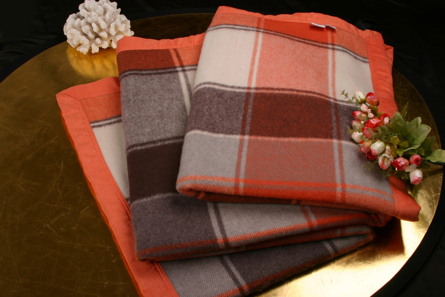 blanket + throw pillow