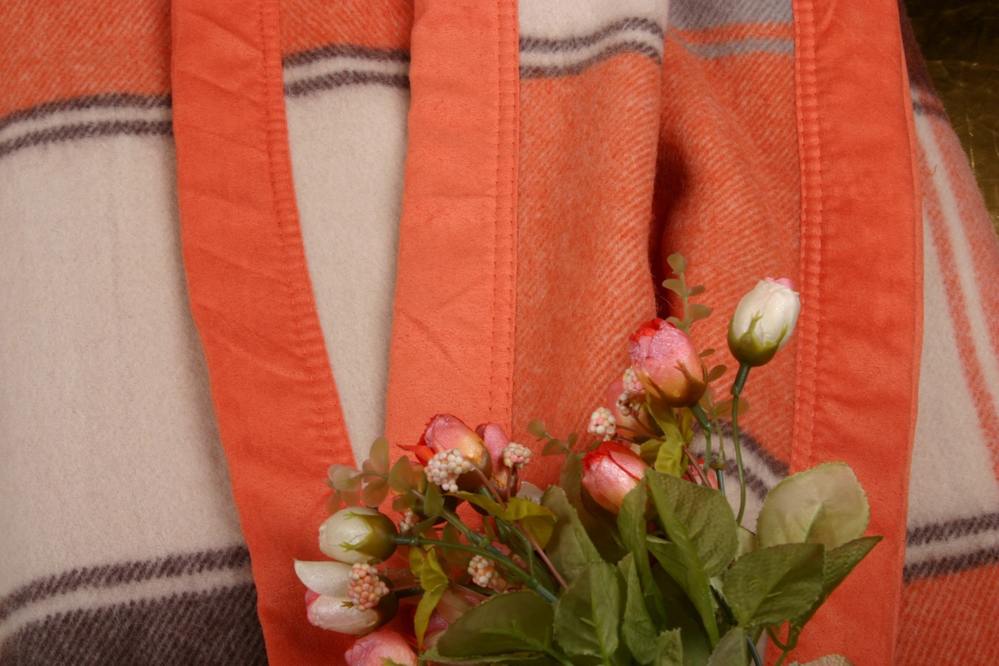 blanket + throw pillow