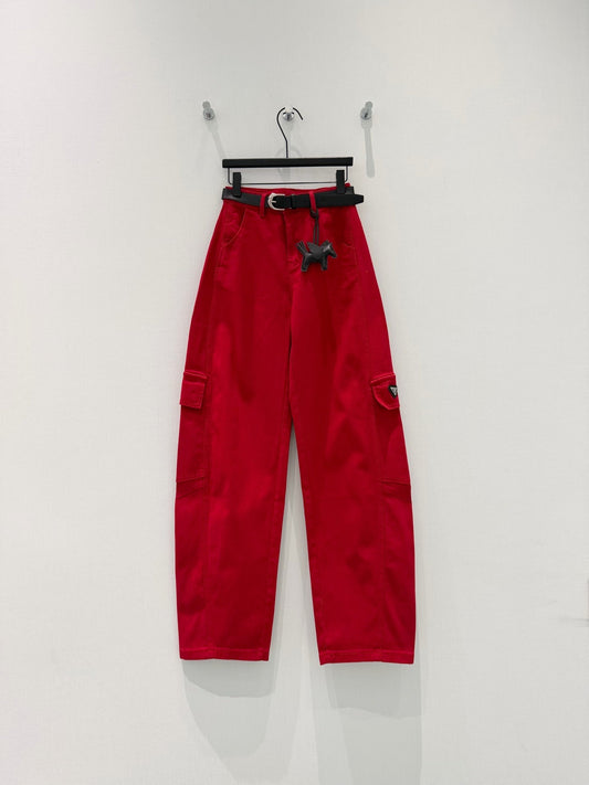 new red jeans