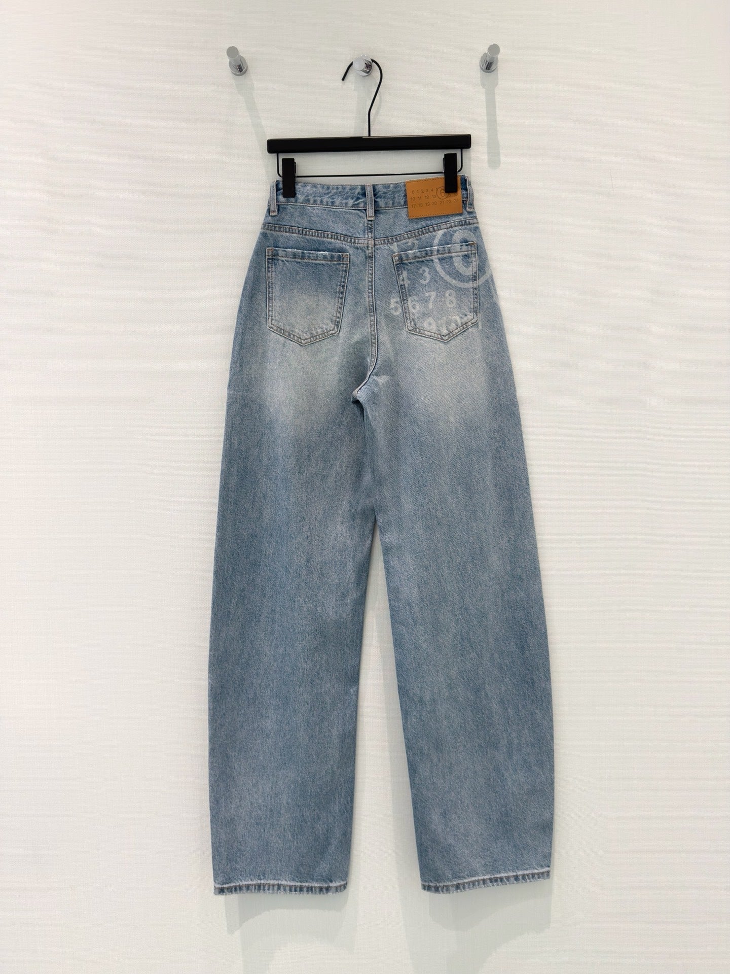Waist Wide Leg Jeans