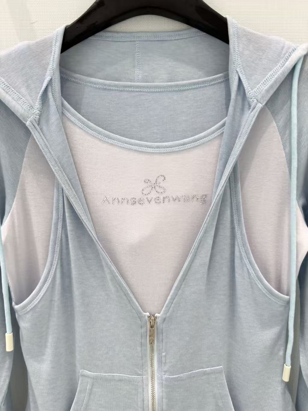 Hoodie with Tank Top Set