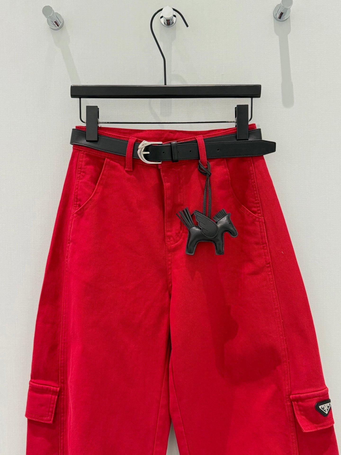 new red jeans