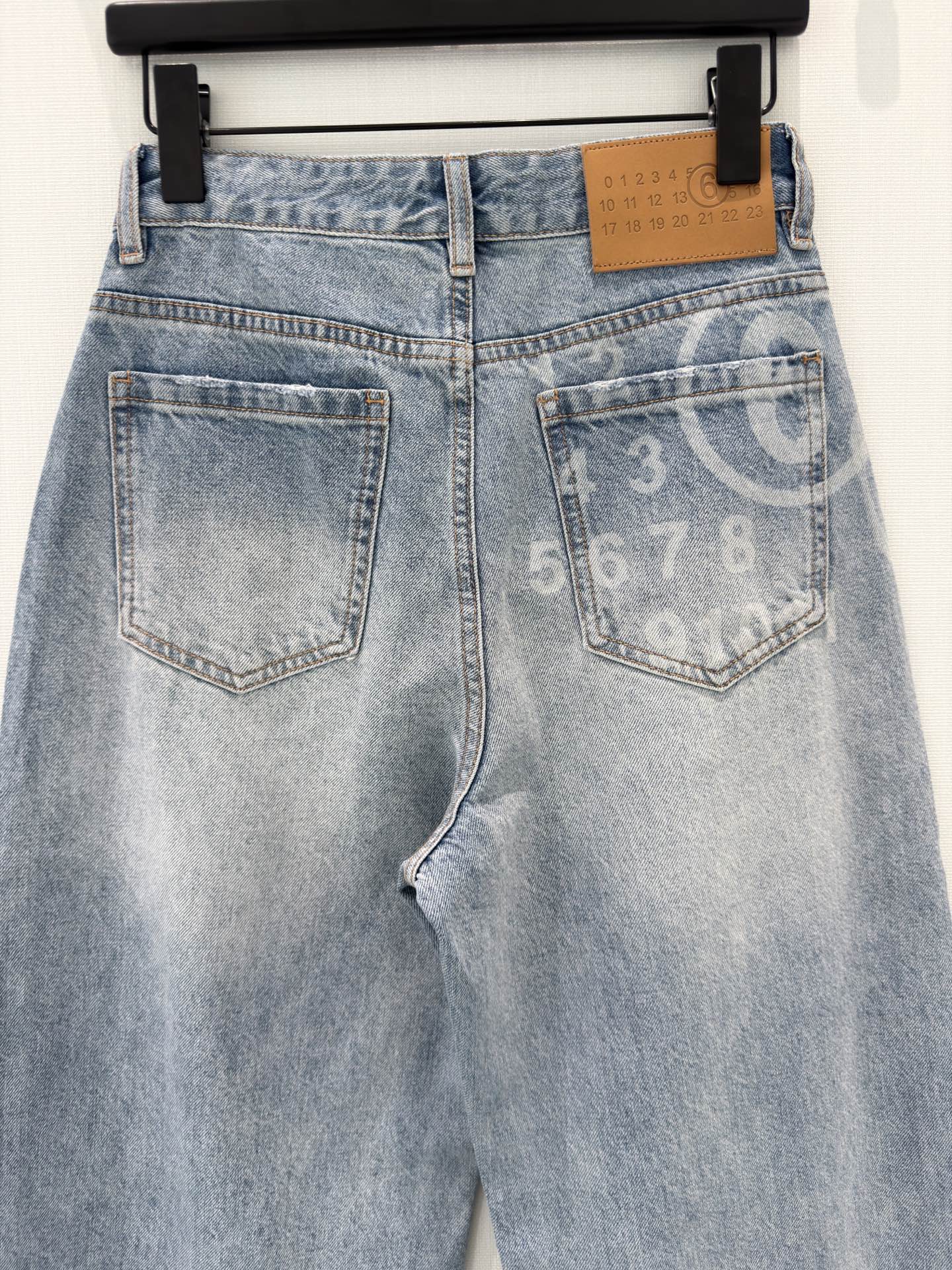 Waist Wide Leg Jeans