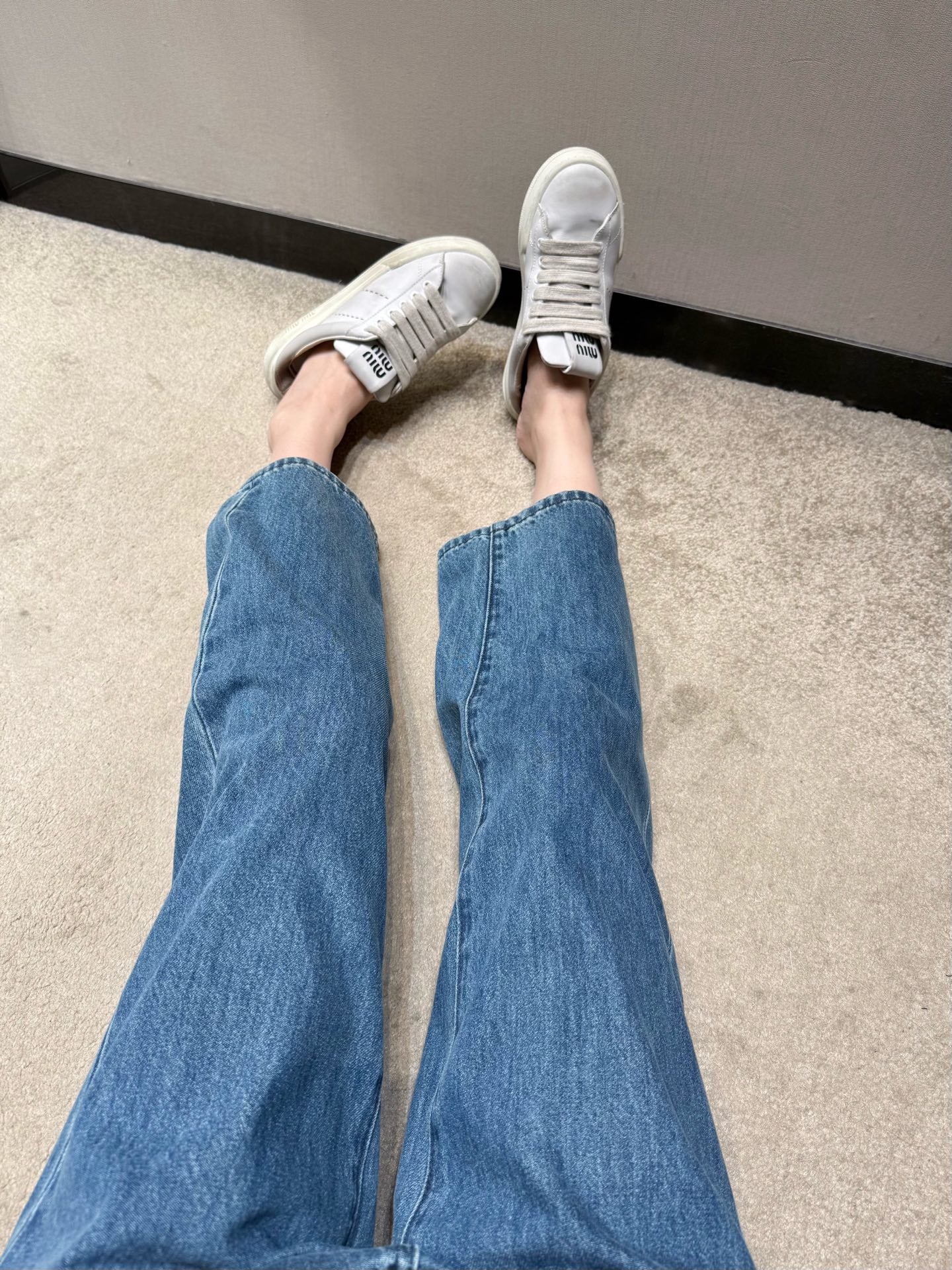 High Rise Straight Ankle Jeans